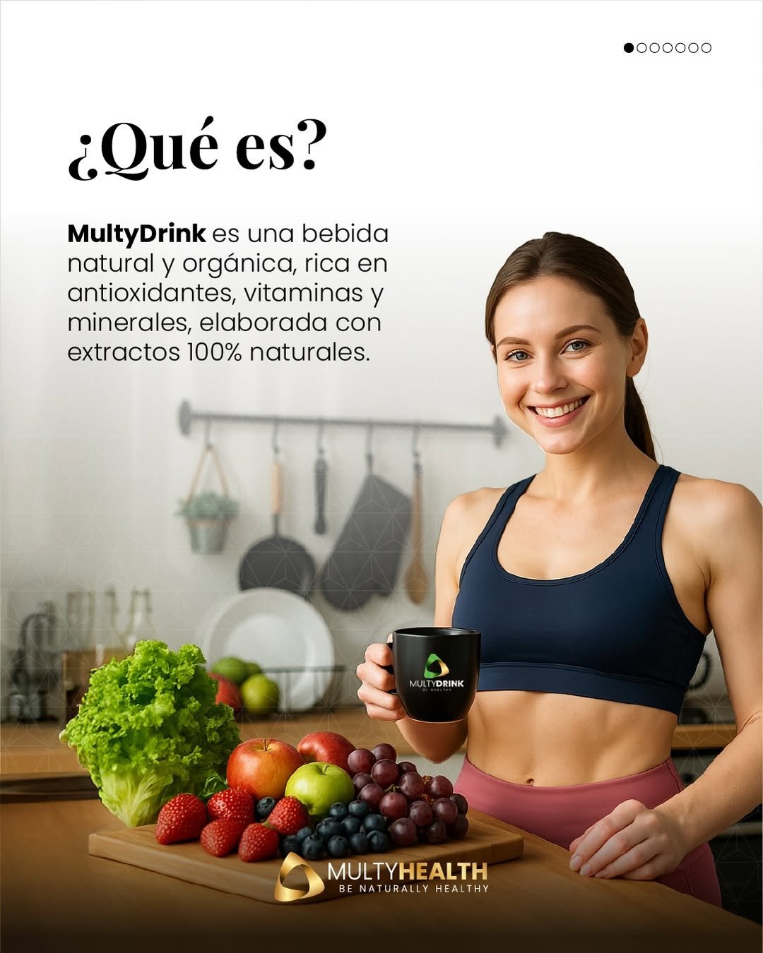 MultyDrink con ingredientes naturales
